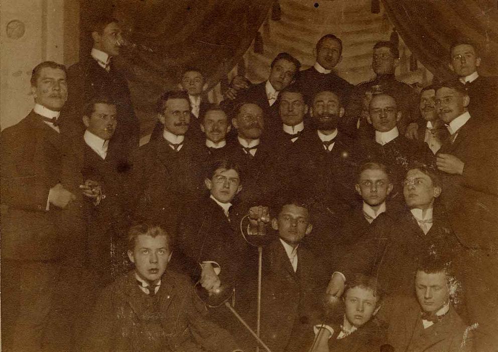 Mitglieder des Turnvereins Jahn