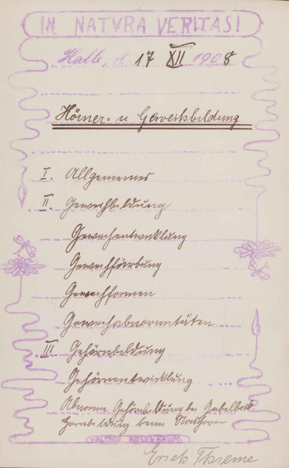 Einladung des Naturwissenschaftlichen Vereins