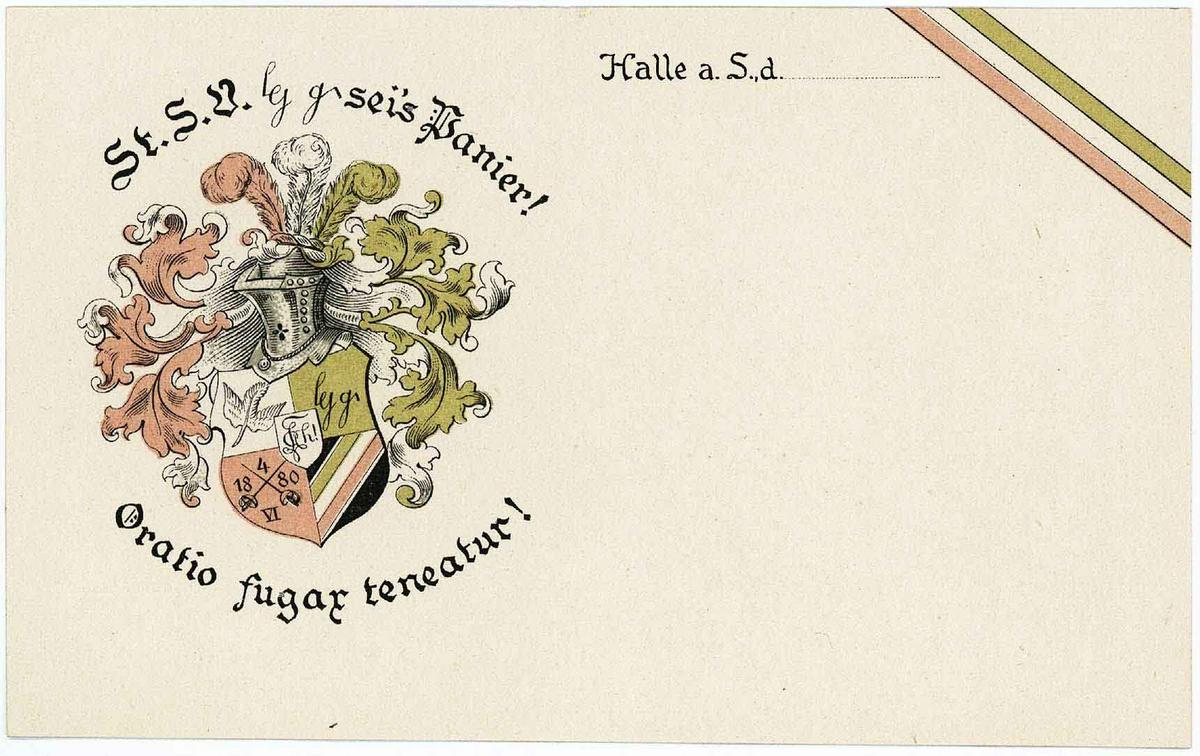 Vereinskarte des Stenographievereins